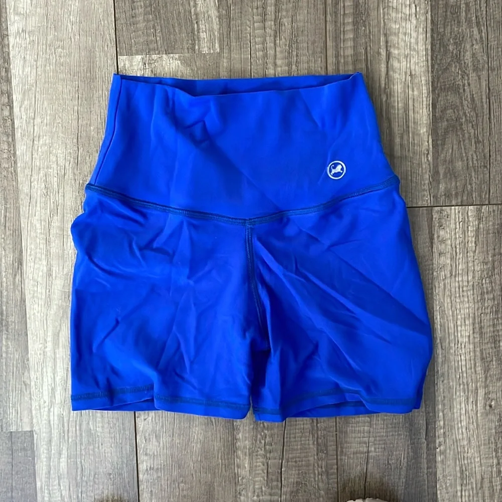 ABS2B Fitness Shorts Blue size S - Picture 1 of 2
